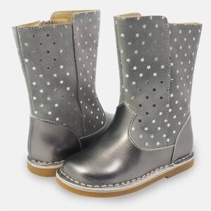 Livie & Luca Vega Dusk Silver Star Boots - size 7